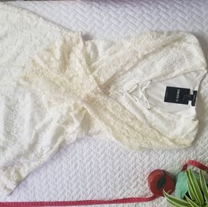 💐Forever 21 White Lace Dress